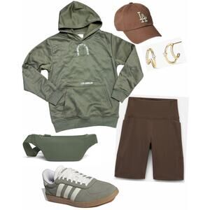 Public Supply Hoodie City Of Los Angeles Embroidered Streetwear Unisex Sz: L